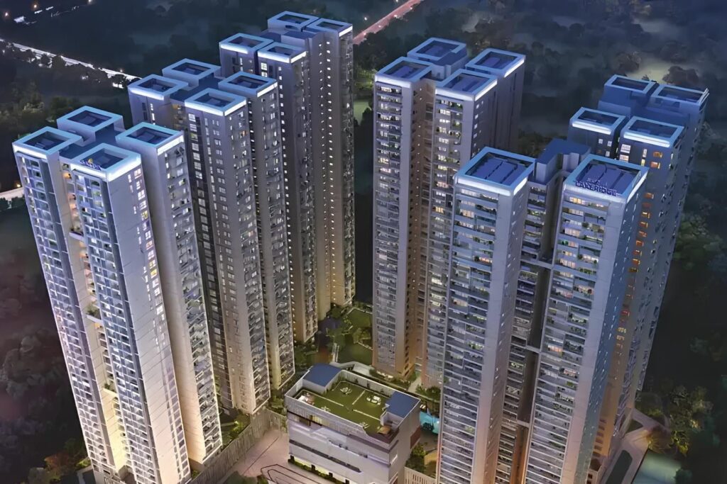 sattva lakeridge aerial view